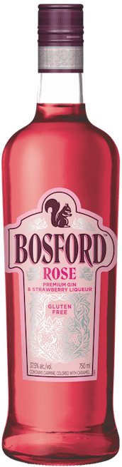 Bosford Rose Premium Gin & Strawberry Liqueur